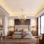 Adults Decoration Bed Lounges Highly Effective Living Room King Bed Headboard Style Platform Lit 2 Personnes Furniture For Home