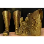 Antique Brass Gold-Plated Clothes Hats Shoe Sets Ornaments Creative Commemorative Decorations for Home